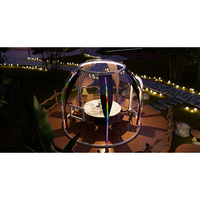 Dôme de Glamping de Luxe pour Hôtel de Camping, Dôme Transparent PC Starrydome pour Location d'Hébergement en Plein Air
