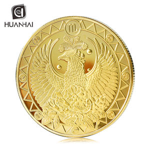 เหรียญชุบทองสัญลักษณ์จักรราศีสิบสอง3D ลายนูนโลหะแบบกำหนดเอง - Product Image 6