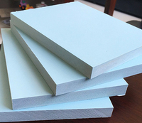 Panneau de coffrage en PVC solide bleu réutilisable 1220x2440x18mm, haute résistance, utilisable 50 fois, pour la construction en béton