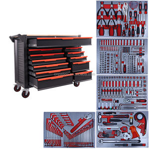 Hot Sales Tool Multi-Drawer With Tools Factory OEM Large Capacity Tool Storage Cabinet Tool Trolley <strong>Metal</strong> <strong>Workbench</strong> Tool Cabinet - Product Image 2