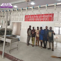 Machine à abattre les poulets, machine à plumer les poulets automatique pour l'équipement de boucherie avicole