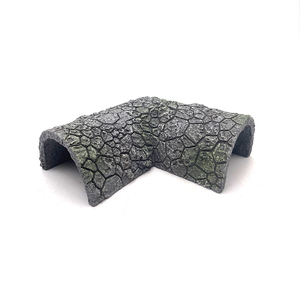 Plate-forme décorative en résine pour petits animaux, décor d'habitat de cachette pour tortues lézards - Product Image 1