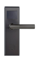 Serrure de porte en acier inoxydable 304 LOCKAI, carte RFID intelligente, clé mécanique, carte mémoire, contrôle par application SDK pour contrôle d'accès hôtelier