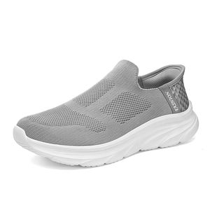 HuiMing OEM ODM, Zapatos Deportivos Casuales Unisex con Suela de EVA, Estilo Slip-On, Tejido de Punto, para Caminar - Product Image 2