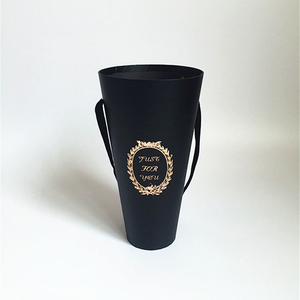 Nuova Scatola di Carta alla Moda, Piccola Scatola Rotonda in Cartone per Fiori, Confezione Regalo per Fiori Immortali - Product Image 2