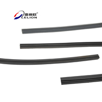 LELION  Penjualan Terbaik Model Terbaru  Karet Pengganti Wiper Kaca Mobil 8mm 24 Inch Hybrid Silicone Wiper Blades Rubber Refill Strips