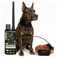 Traceur GPS Extrême pour Chien de Chasse GSM 4G Portée 15KM Étanche Cartes Topographiques HD pour la Nature Sauvage Compatible Android >20 Heures
