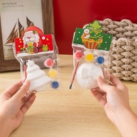 Tableau de dessin créatif en PVC pour enfants unisexe, modèle de Noël Chang Le 20240319, fait main, pour graffiti et dessin, 20x20x20cm