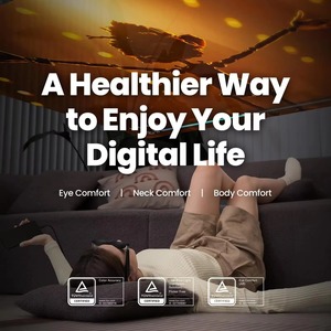 Lunettes intelligentes <span class=keywords><strong>AR</strong></span> XREAL Air2, écran Micro-OLED polarisé, 120 Hz, haute résolution, jeux <span class=keywords><strong>AR</strong></span> Air <span class=keywords><strong>2</strong></span>, vision 1080p, cinéma privé de 130 pouces - Product Image 2