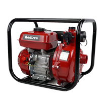 7hp Fire Fighting 1.5 inci 2 inci pendorong ganda pompa air bensin tekanan tinggi