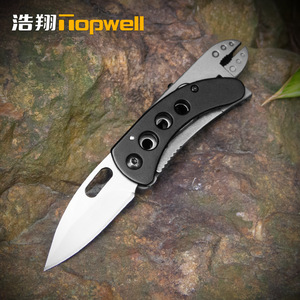 Multi Functional Folding Knife Stainless Steel 5.5 In Outdoor <b>Camping</b> EDC Tool - Product Image 2