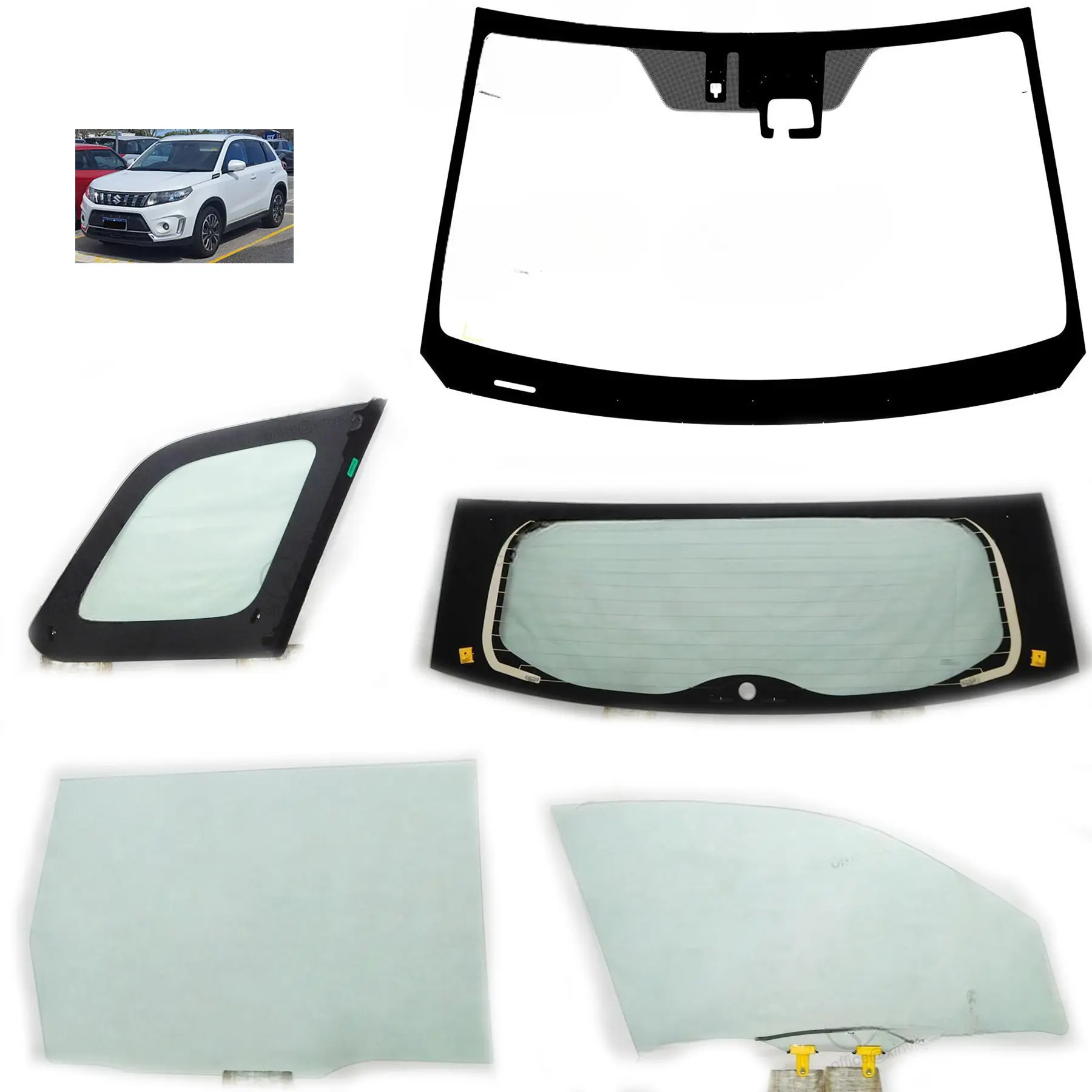 Suzuki Vitara windshield glass sunroof car glass auto glass car parts windshields car sunroof windscreen original
