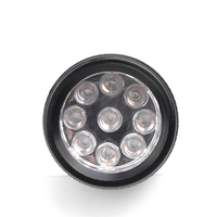 Linterna LED UV de 395nm, Mini Linterna LED, Detector de Dinero Falso, Regalo Promocional, Mini Linterna de Luz Blanca de 9 LED