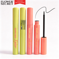 FLOWER SECRET Eyeliner Liquide Mat Néon Chimique à Pointe Ultra Fine, Imperméable et Anti-Bavure, Certifié MSDS, Agent OEM Marque Privée
