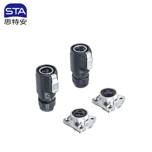 IP68 tahan air <span class=keywords><strong>2</strong></span> <span class=keywords><strong>3</strong></span> 4 5 7 8 9 Pin Seri LP layar LED penerbangan industri konektor cepat steker LP16 laki-laki perempuan - Product Image 3