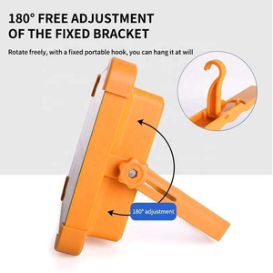 Taşınabilir yüksek güç şarj edilebilir USB şarj güneş dış aydınlatma acil kamp için su geçirmez LED güneş sel ışıkları - Product Image 4