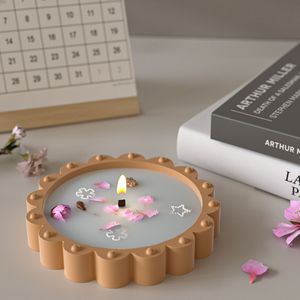 DIY Crystal Drop Glue Round <span class=keywords><strong>Palette</strong></span> Moule en silicone Outil à gâteau pour plaque de <span class=keywords><strong>ciment</strong></span> Emballé dans un <span class=keywords><strong>sac</strong></span> pour un rangement pratique - Product Image 3