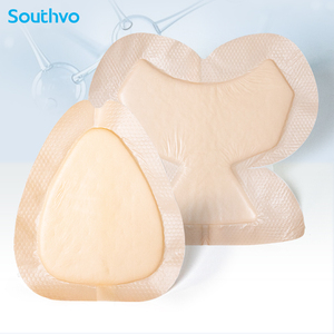 Super Absorbent Water proof Breath able Einweg-Tear Drop Shape Silikon kleber für Bein-und Fuß geschwüre - Product Image 1