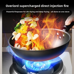 Cuisinière à gaz Emperor pour usage domestique, haute puissance, à injection directe sous <span class=keywords><strong>pression</strong></span>, encastrable pour gaz naturel, à poser sur comptoir - Product Image 2