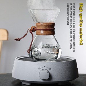 Accessoires de la série <span class=keywords><strong>Barista</strong></span> Cafetière à verser en verre avec filtre en acier inoxydable Filtre à café réutilisable pour le café filtre à café - Product Image 3