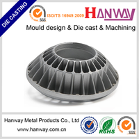 Radiateur de lampadaire LED moulé sous pression de haute qualité, personnalisable, en aluminium, à bon prix