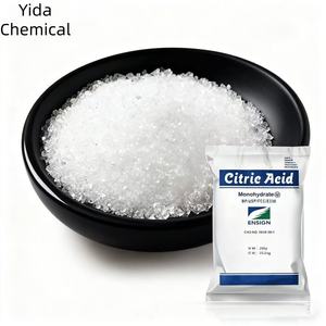 Acide citrique cristallin blanc de qualité alimentaire en vrac pour l'industrie, acide carboxylique, haute pureté 99,5%-100,5%, CAS 5949-29-1 - Product Image 1
