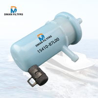 Filter Bahan Bakar Diesel Berkualitas Tinggi Grosir 15410-87L00 untuk Elemen Mesin Luar Perahu