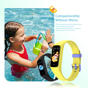 นาฬิกาอัจฉริยะสำหรับเด็ก Wish3นาฬิกาอัจริยะพร้อมอัตราการเต้นของหัวใจนาฬิกา IP67สายรัดข้อมือนาฬิกาปลุกกันน้ำ - Product Image 2