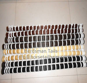 Extensiones y tramas de melena de pelo de caballo de Venta caliente para melenas de caballo mecedora y extensión de cola en 18 "de largo - Product Image 6