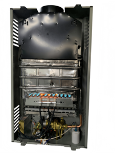 Chauffe-eau instantané au <span class=keywords><strong>gaz</strong></span> GPL 10L, sans réservoir, mural, avec évacuation par conduit, pour la maison - Product Image 2