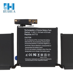 Batería Nueva de Alta Calidad RUIHUA <span class=keywords><strong>A1713</strong></span> para Laptop MacBook Pro 13'' A1708, Batería Recargable para Laptop - Product Image 5
