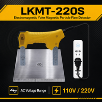 LKMT-220S NDT Appareil portable d'inspection magnétique à fourche pour défauts métalliques sur les pièces soudées, les navires, les voies ferrées et les ponts, avec alimentation CA/CC
