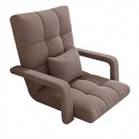 Fauteuils de sol pliables inclinables sans pieds, très populaires, pour se détendre sur le lit