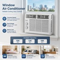 Climatiseur de fenêtre 110V 220V R410A 12000BTU On-Off pour le Venezuela