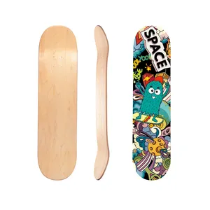 사용자 정의 저렴한 7Ply 탄소 섬유 스케이트 보드 사용 스케이트 보드 데크 대량 스케이트 보드 데크