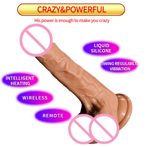 Draadloze afstandsbediening enorme dildo's zuignap penis grote realistische dildo <span class=keywords><strong>vibrator</strong></span> seksspeeltjes voor vrouwen - Product Image 2