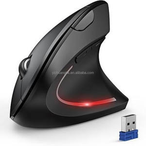 Ratón Vertical Inalámbrico con 2.4G, Ergonómico, para Juegos de PC, Interfaz USB, Retroiluminación RGB, Batería Recargable, en Stock - Product Image 1