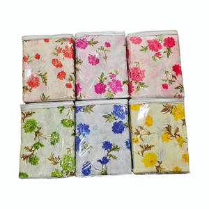 Juego de 7 Cortinas para Ventana con Funda de Cojín, Listo para Enviar, Estampado Floral Rosa y Amarillo, Cortinas de Seda Sintética para Dormitorio - Product Image 3