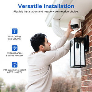 IMILAB EC6 Panorama CCTV Sécurité Caméra IP Extérieure Double Objectif AI Détection 3.5K Audio Bidirectionnel 180 ° Smart Home & Baby Monitor - Product Image 6