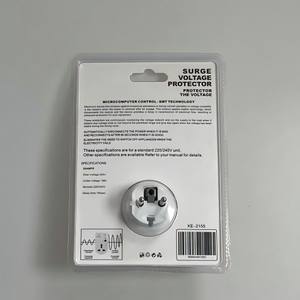 Protector de Voltaje KE-2155 de 20 Amperios con Protección Contra Sobretensiones para Aire Acondicionado, Refrigerador, TV, Enchufe de 220V - Product Image 2