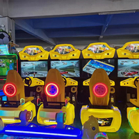 Machine de karaoké à monnayeur, simulateur d'arcade, vente chaude, 2 joueurs, matériel GUA + verre trempé, anglais, 1500W