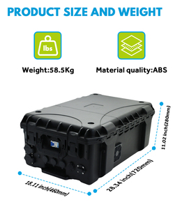 Shenzhen Grenergy รถเข็นสถานีพลังงานแบบพกพากล่องไฟฟ้าแบบพกพาสำหรับกลางแจ้ง - Product Image 3