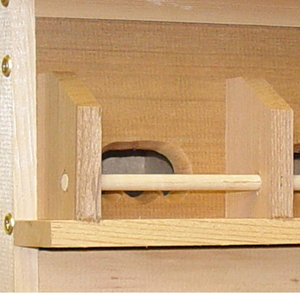 Fsc Outdoor Producten Deluxe 6 Holes Multi Familie Vogel Hout Martin Huis - Product Image 6