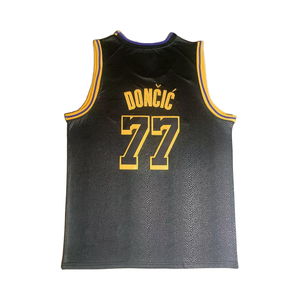 <span class=keywords><strong>2025</strong></span> mới giá rẻ khâu bóng rổ Jersey Los Angeles #77 Luka doncic Jerseys - Product Image 2