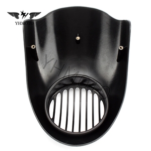 Pour Harley FXR FXRS Dyna XL 1200 1982-2005 pièces de moto phare masque lumière carénage garde Protection avant capot fourche - Product Image 4