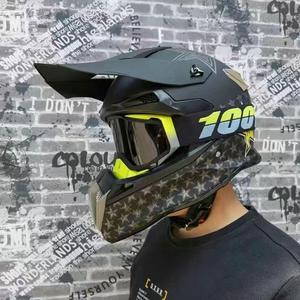 Üst sınıf Euro Standartlarında DOT Sertifikalı Yetişkin Motosiklet Kaskı, Motokros Kaskı, Tam Yüz Motosiklet Kaskı - Product Image 5
