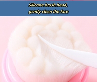 Brosse nettoyante visage portable avec bandeau + brosses pour le nettoyage du visage à domicile, kit et brosse pour le visage avec bandeau
