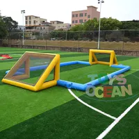 Commercial Outdoor Adult Kids Football Field Inflatable Football Field