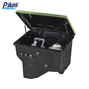 Pikes Filtre intégratif dans le sol Système de <span class=keywords><strong>piscine</strong></span> Chlorinateur de sable en fibre de verre enterré Accessoires de <span class=keywords><strong>piscine</strong></span> pour l'entretien de la <span class=keywords><strong>piscine</strong></span> - Product Image 2