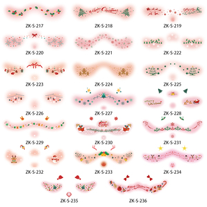 20 New <strong>Children</strong> Adult Face Makeup <strong>Tattoo</strong> Stickers Cute Waterproof Skin Friendly Powder Blusher Temporary <strong>Tattoo</strong> Stickers - Product Image 6